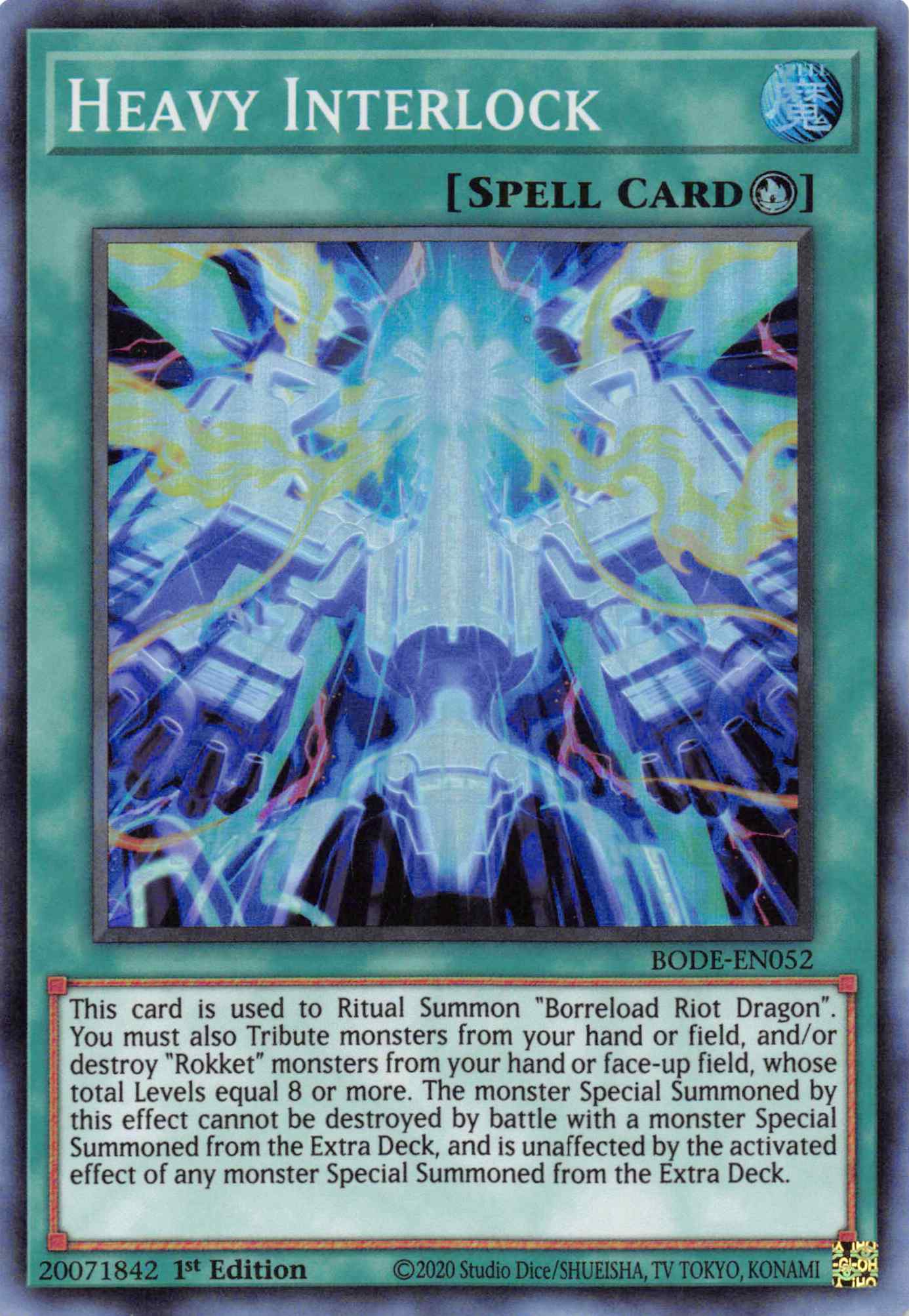 Heavy Interlock [BODE-EN052] Super Rare | Shuffle n Cut Hobbies & Games