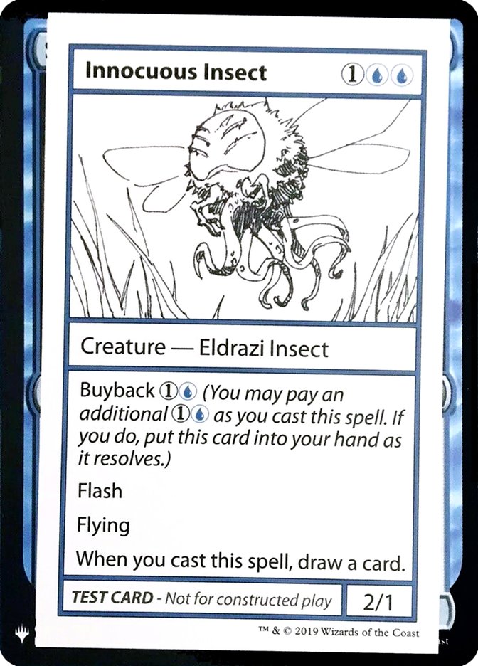 Innocuous Insect [Mystery Booster Playtest Cards] | Shuffle n Cut Hobbies & Games
