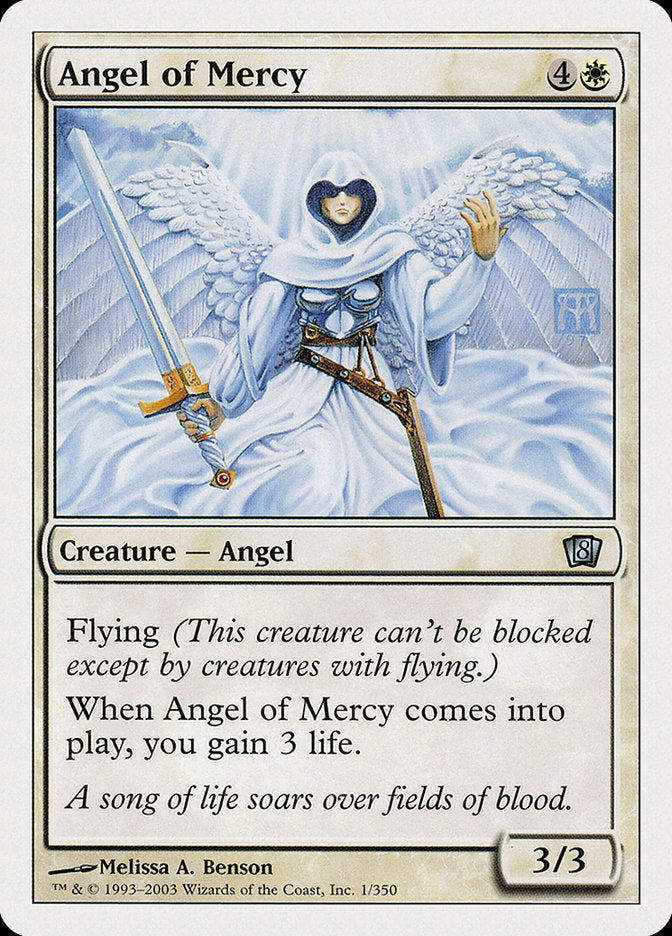 Angel of Mercy [Eighth Edition] | Shuffle n Cut Hobbies & Games