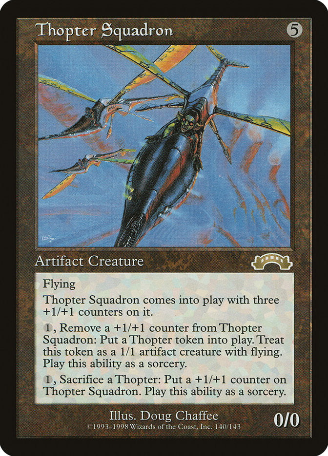 Thopter Squadron [Exodus] | Shuffle n Cut Hobbies & Games