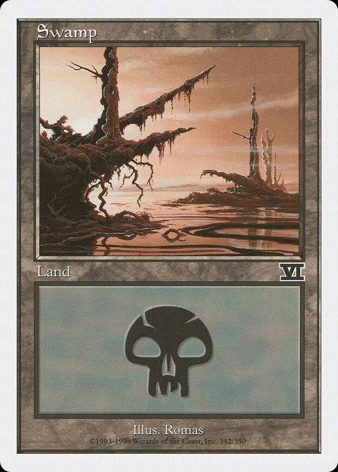 Swamp (342) [Classic Sixth Edition] | Shuffle n Cut Hobbies & Games