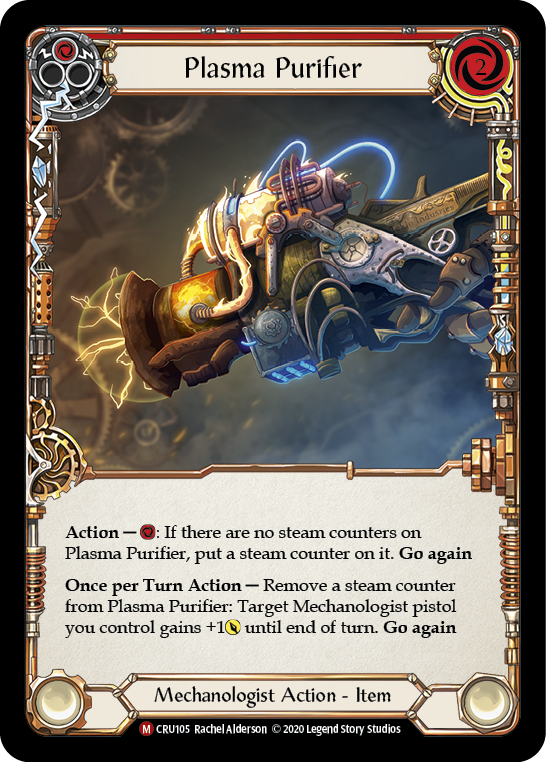 Plasma Purifier [CRU105] 1st Edition Normal | Shuffle n Cut Hobbies & Games