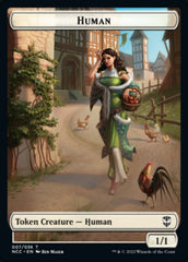 Eldrazi Spawn // Human Double-Sided Token [Streets of New Capenna Commander Tokens] | Shuffle n Cut Hobbies & Games