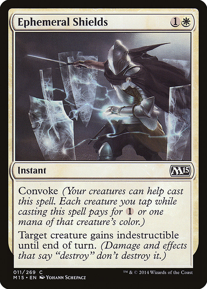 Ephemeral Shields [Magic 2015] | Shuffle n Cut Hobbies & Games