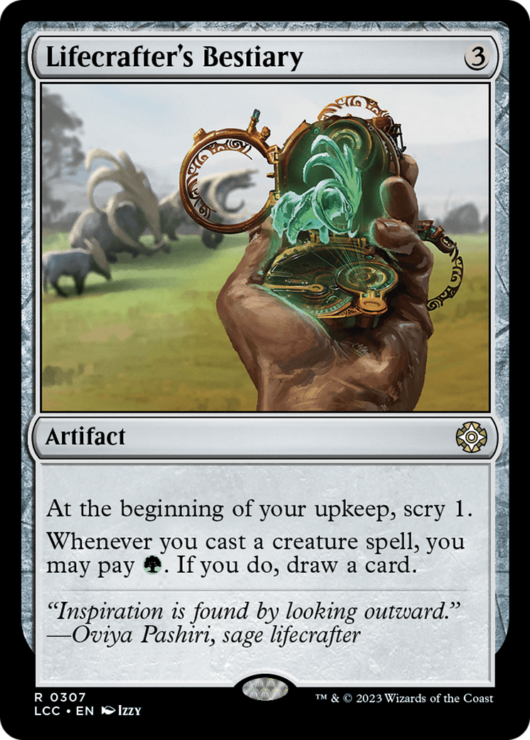 Lifecrafter's Bestiary [The Lost Caverns of Ixalan Commander] | Shuffle n Cut Hobbies & Games