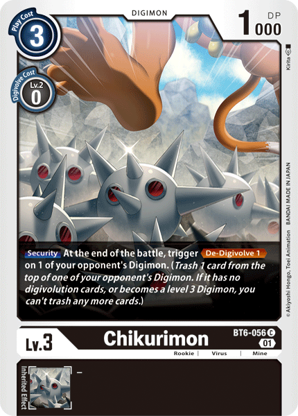 Chikurimon [BT6-056] [Double Diamond] | Shuffle n Cut Hobbies & Games