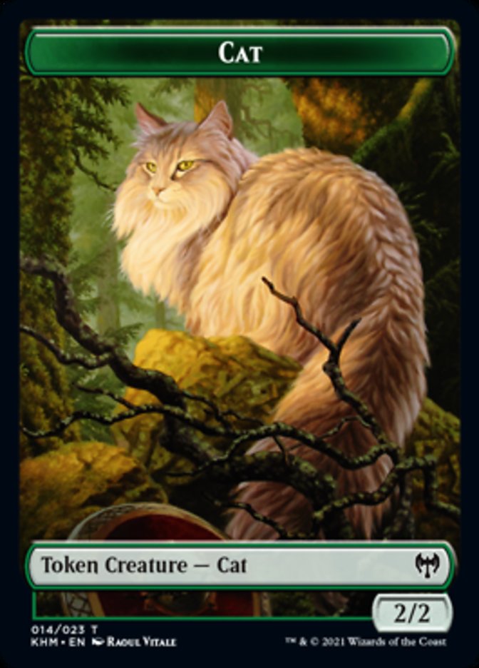 Cat Token [Kaldheim Tokens] | Shuffle n Cut Hobbies & Games