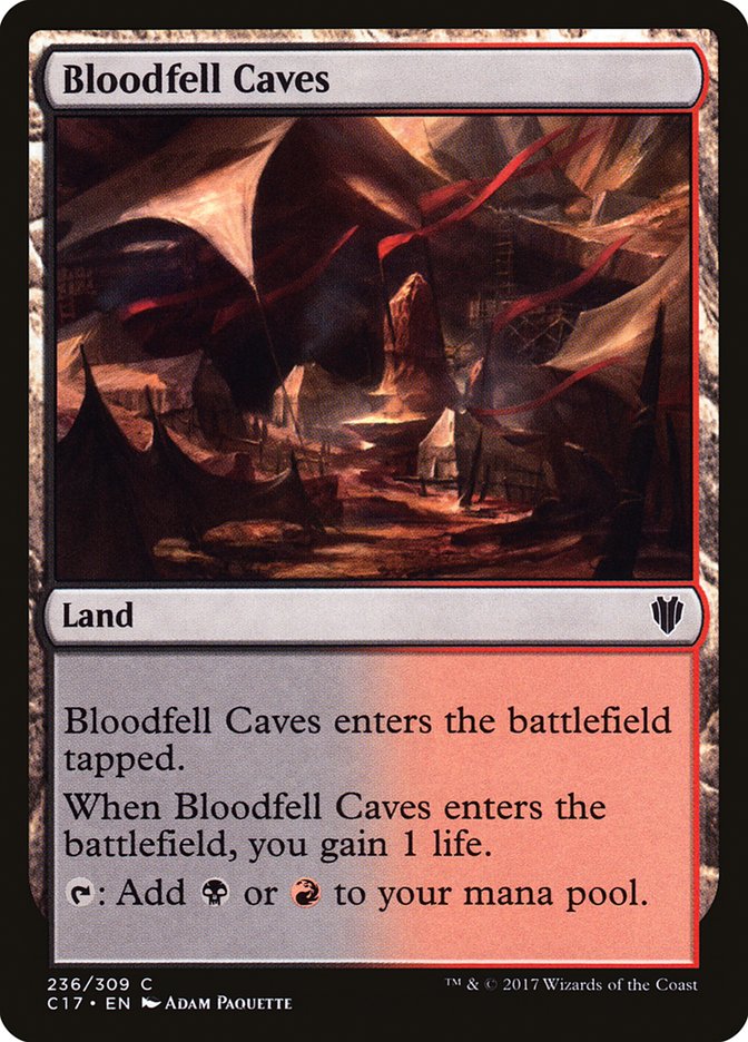 Bloodfell Caves [Commander 2017] | Shuffle n Cut Hobbies & Games