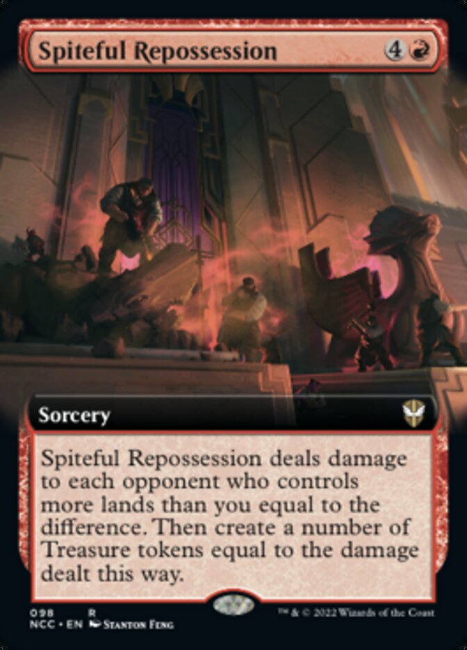 Spiteful Repossession (Extended Art) [Streets of New Capenna Commander] | Shuffle n Cut Hobbies & Games