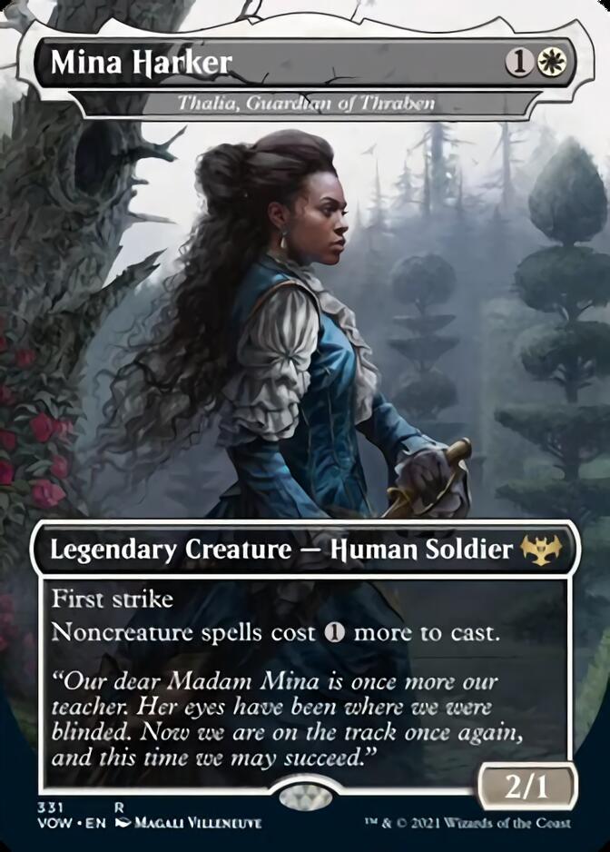 Thalia, Guardian of Thraben - Mina Harker [Innistrad: Crimson Vow] | Shuffle n Cut Hobbies & Games