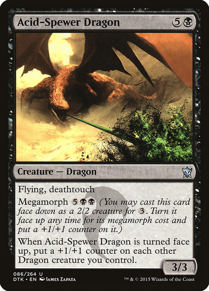 Acid-Spewer Dragon [Dragons of Tarkir] | Shuffle n Cut Hobbies & Games