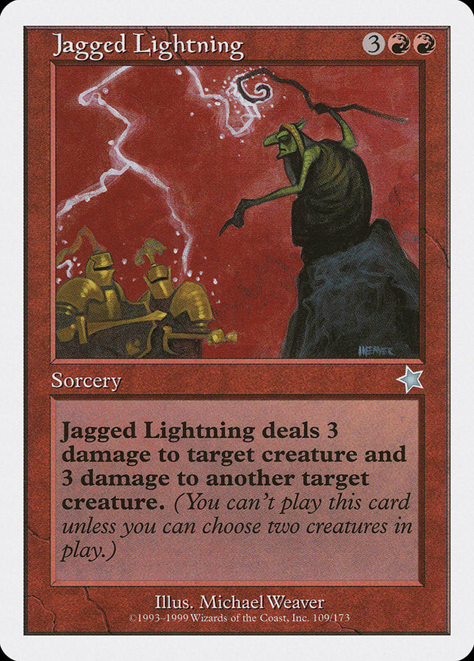 Jagged Lightning [Starter 1999] | Shuffle n Cut Hobbies & Games