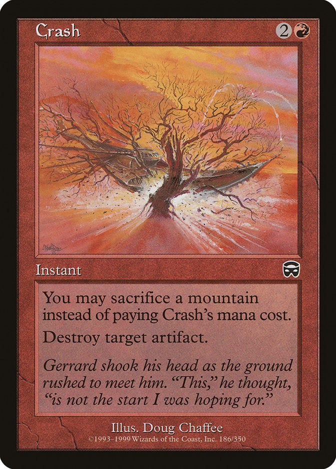 Crash [Mercadian Masques] | Shuffle n Cut Hobbies & Games