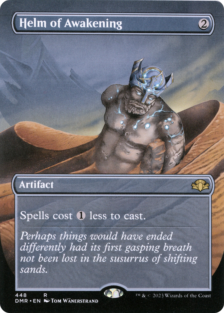 Helm of Awakening (Borderless Alternate Art) [Dominaria Remastered] | Shuffle n Cut Hobbies & Games
