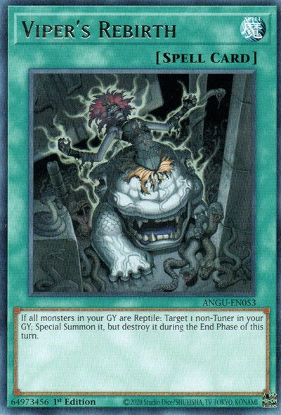 Viper's Rebirth (Rare) [ANGU-EN053] Rare | Shuffle n Cut Hobbies & Games