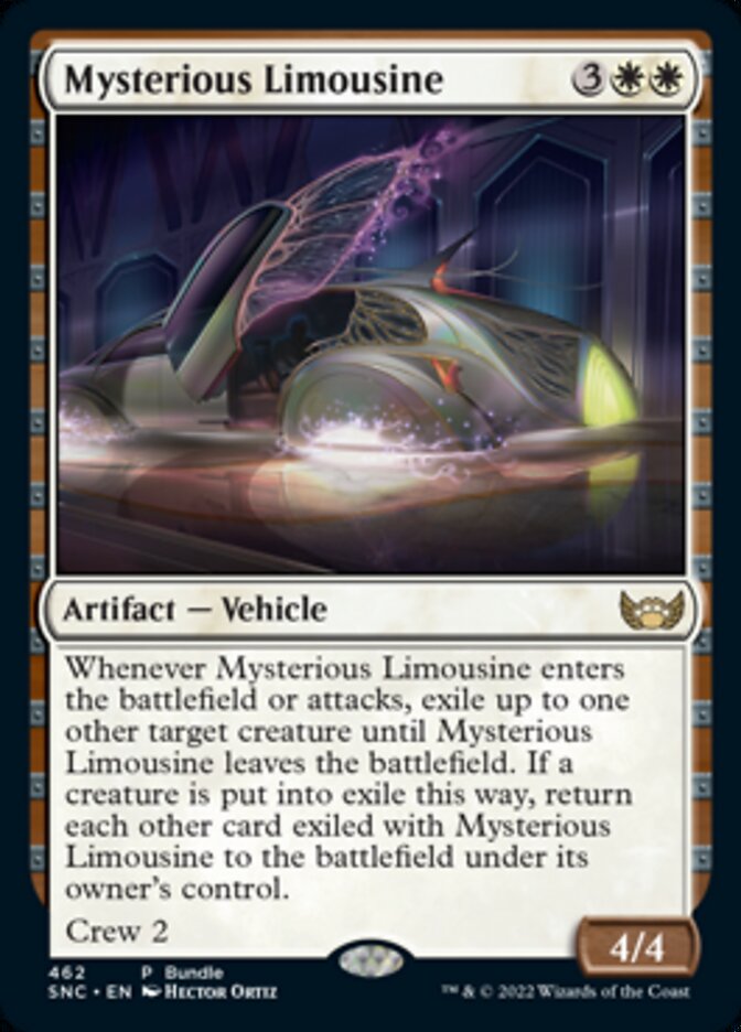 Mysterious Limousine (Bundle) [Streets of New Capenna] | Shuffle n Cut Hobbies & Games