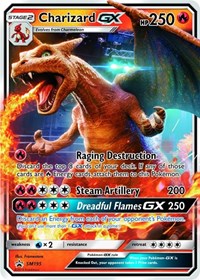 Charizard GX (SM195) (Jumbo Card) [Sun & Moon: Black Star Promos] | Shuffle n Cut Hobbies & Games