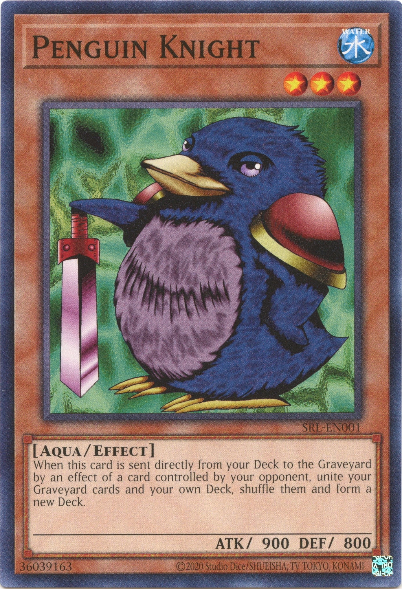 Penguin Knight (25th Anniversary) [SRL-EN001] Common | Shuffle n Cut Hobbies & Games