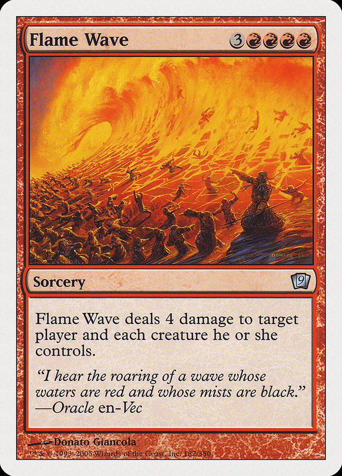 Flame Wave [Ninth Edition] | Shuffle n Cut Hobbies & Games