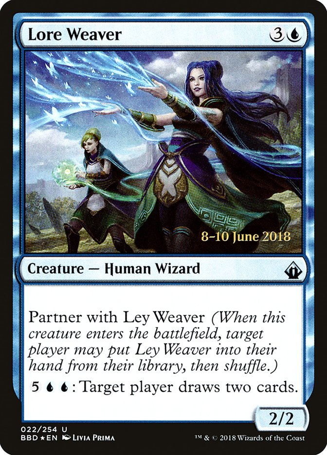 Lore Weaver [Battlebond Prerelease Promos] | Shuffle n Cut Hobbies & Games