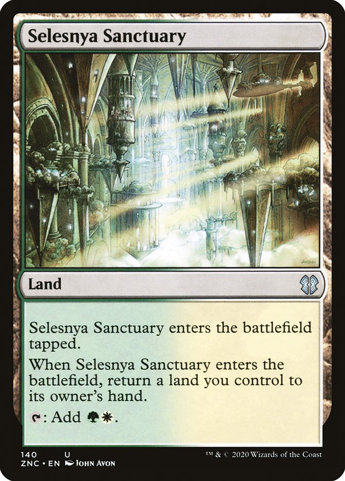 Selesnya Sanctuary [Zendikar Rising Commander] | Shuffle n Cut Hobbies & Games