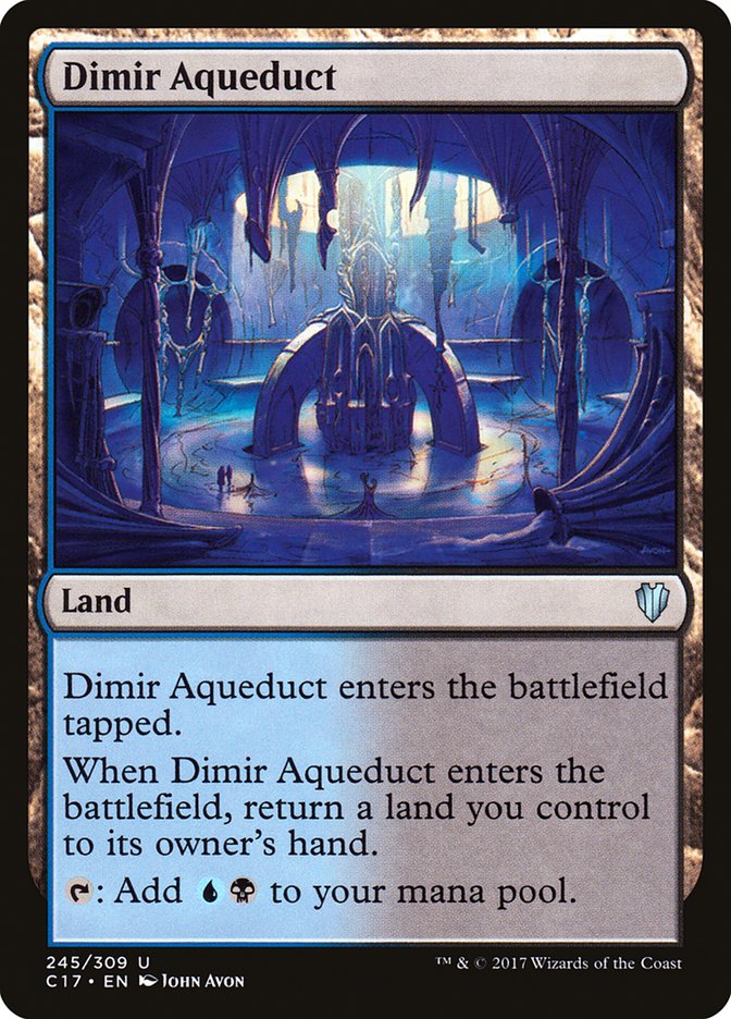 Dimir Aqueduct [Commander 2017] | Shuffle n Cut Hobbies & Games