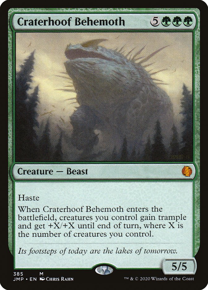 Craterhoof Behemoth [Jumpstart] | Shuffle n Cut Hobbies & Games