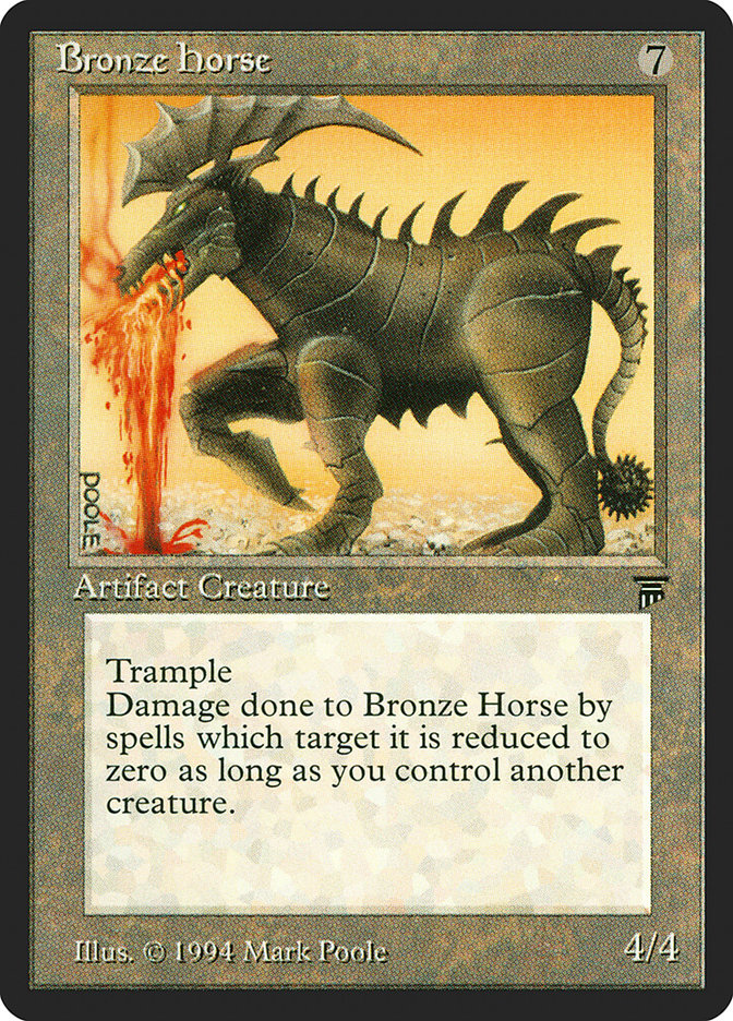 Bronze Horse [Legends] | Shuffle n Cut Hobbies & Games