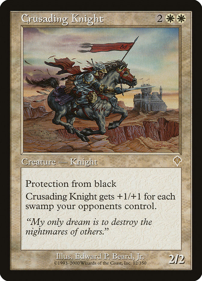 Crusading Knight [Invasion] | Shuffle n Cut Hobbies & Games
