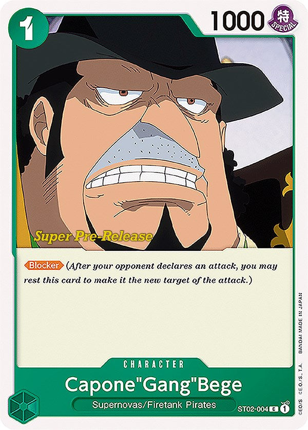 Capone"Gang"Bege [Super Pre-Release Starter Deck: Worst Generation] | Shuffle n Cut Hobbies & Games