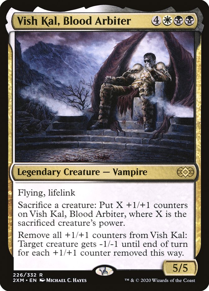 Vish Kal, Blood Arbiter [Double Masters] | Shuffle n Cut Hobbies & Games