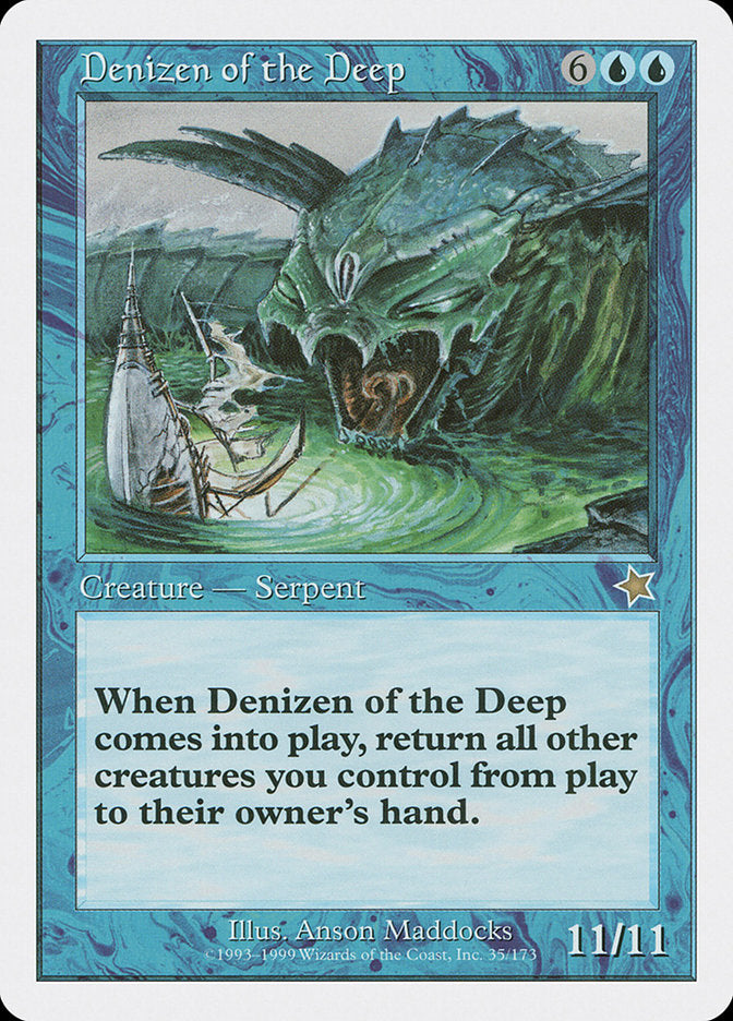 Denizen of the Deep [Starter 1999] | Shuffle n Cut Hobbies & Games