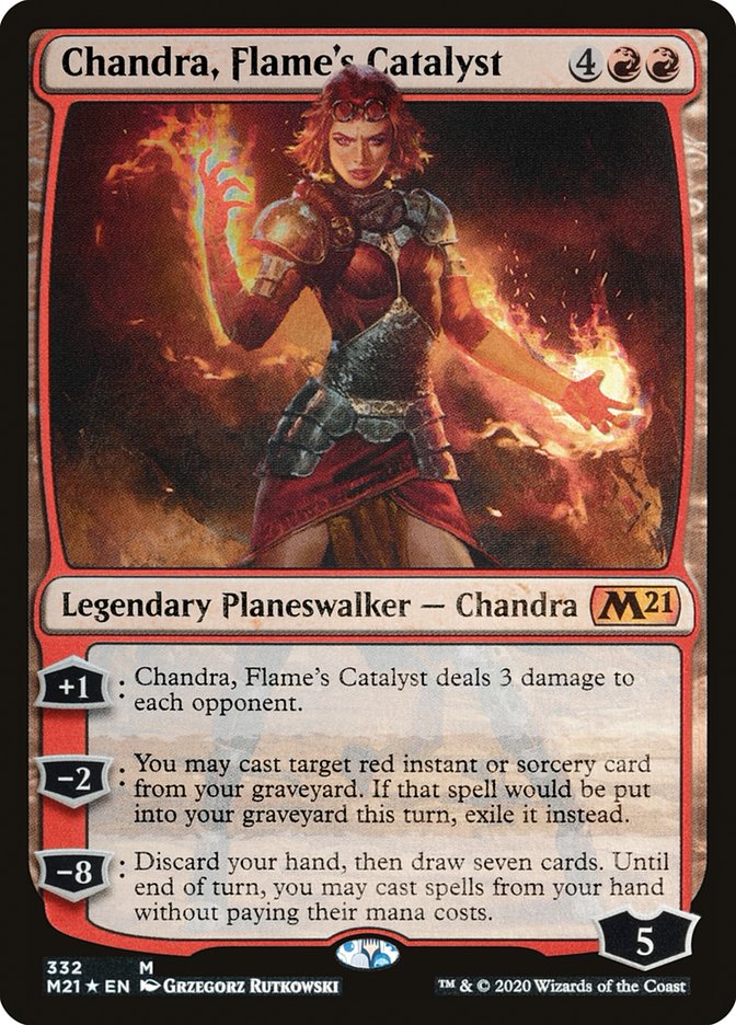 Chandra, Flame's Catalyst [Core Set 2021] | Shuffle n Cut Hobbies & Games