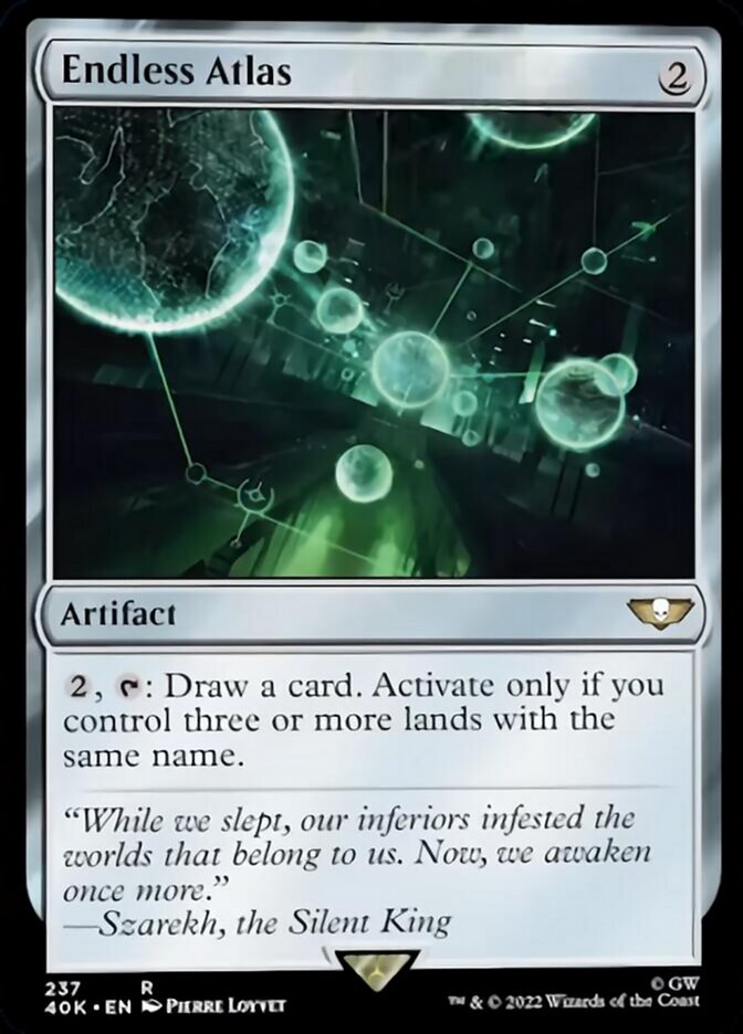 Endless Atlas (Surge Foil) [Warhammer 40,000] | Shuffle n Cut Hobbies & Games