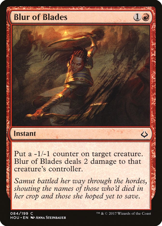 Blur of Blades [Hour of Devastation] | Shuffle n Cut Hobbies & Games