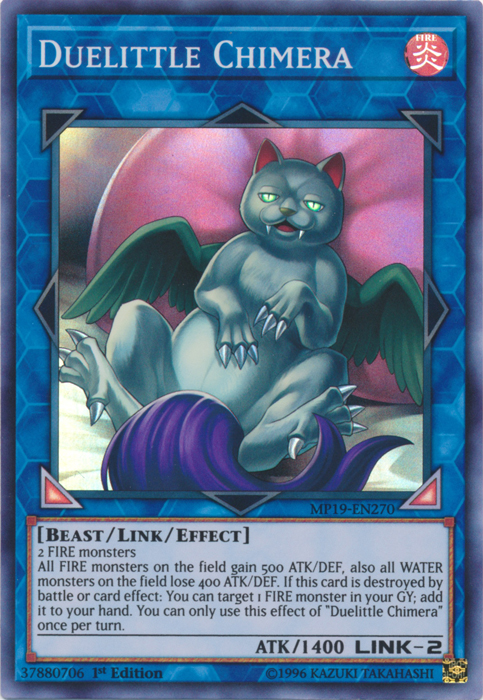Duelittle Chimera [MP19-EN270] Super Rare | Shuffle n Cut Hobbies & Games