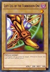Left Leg of the Forbidden One (Red) [DL11-EN003] Rare | Shuffle n Cut Hobbies & Games