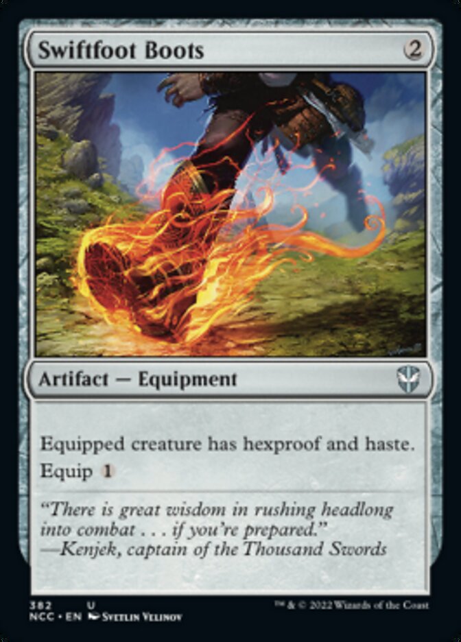 Swiftfoot Boots [Streets of New Capenna Commander] | Shuffle n Cut Hobbies & Games