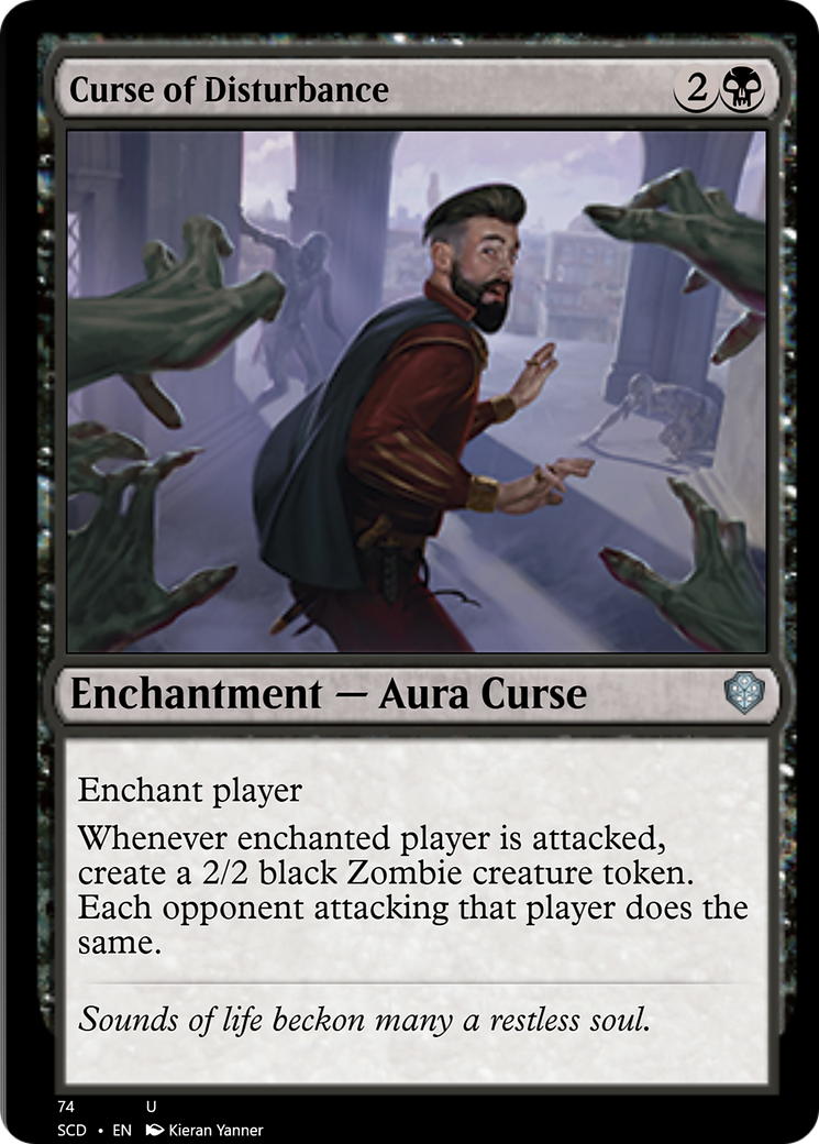 Curse of Disturbance [Starter Commander Decks] | Shuffle n Cut Hobbies & Games