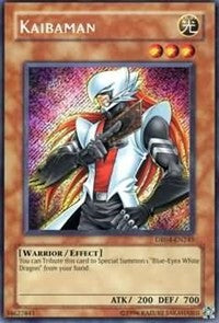 Kaibaman [DR04-EN245] Secret Rare | Shuffle n Cut Hobbies & Games