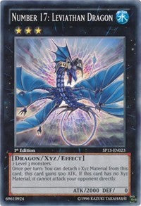 Number 17: Leviathan Dragon [SP13-EN023] Common | Shuffle n Cut Hobbies & Games