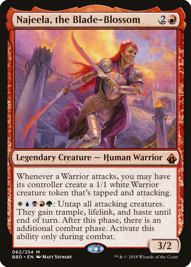 Najeela, the Blade-Blossom [Battlebond] | Shuffle n Cut Hobbies & Games