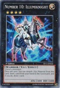 Number 10: Illumiknight [SP13-EN026] Common | Shuffle n Cut Hobbies & Games