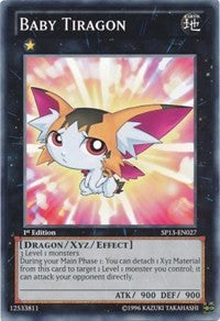 Baby Tiragon [SP13-EN027] Common | Shuffle n Cut Hobbies & Games