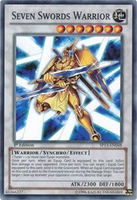 Seven Swords Warrior [SP13-EN048] Common | Shuffle n Cut Hobbies & Games