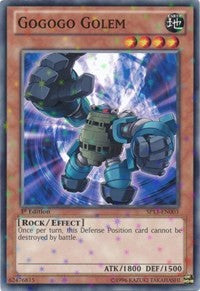 Gogogo Golem [SP13-EN003] Starfoil Rare | Shuffle n Cut Hobbies & Games