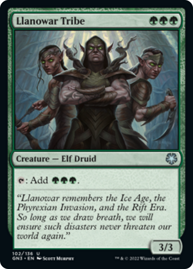 Llanowar Tribe [Game Night: Free-for-All] | Shuffle n Cut Hobbies & Games
