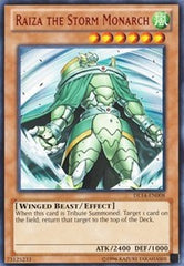 Raiza the Storm Monarch (Red) [DL14-EN008] Rare | Shuffle n Cut Hobbies & Games