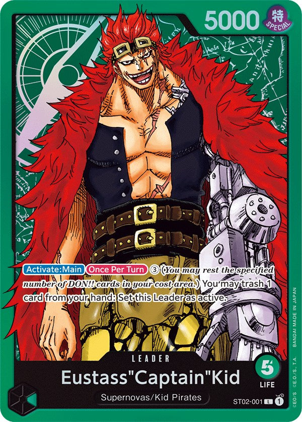 Eustass"Captain"Kid (001) [Starter Deck: Worst Generation] | Shuffle n Cut Hobbies & Games