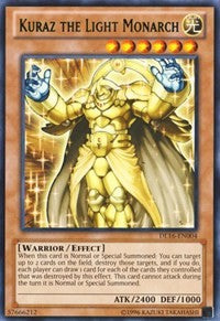 Kuraz the Light Monarch (Green) [DL16-EN004] Rare | Shuffle n Cut Hobbies & Games